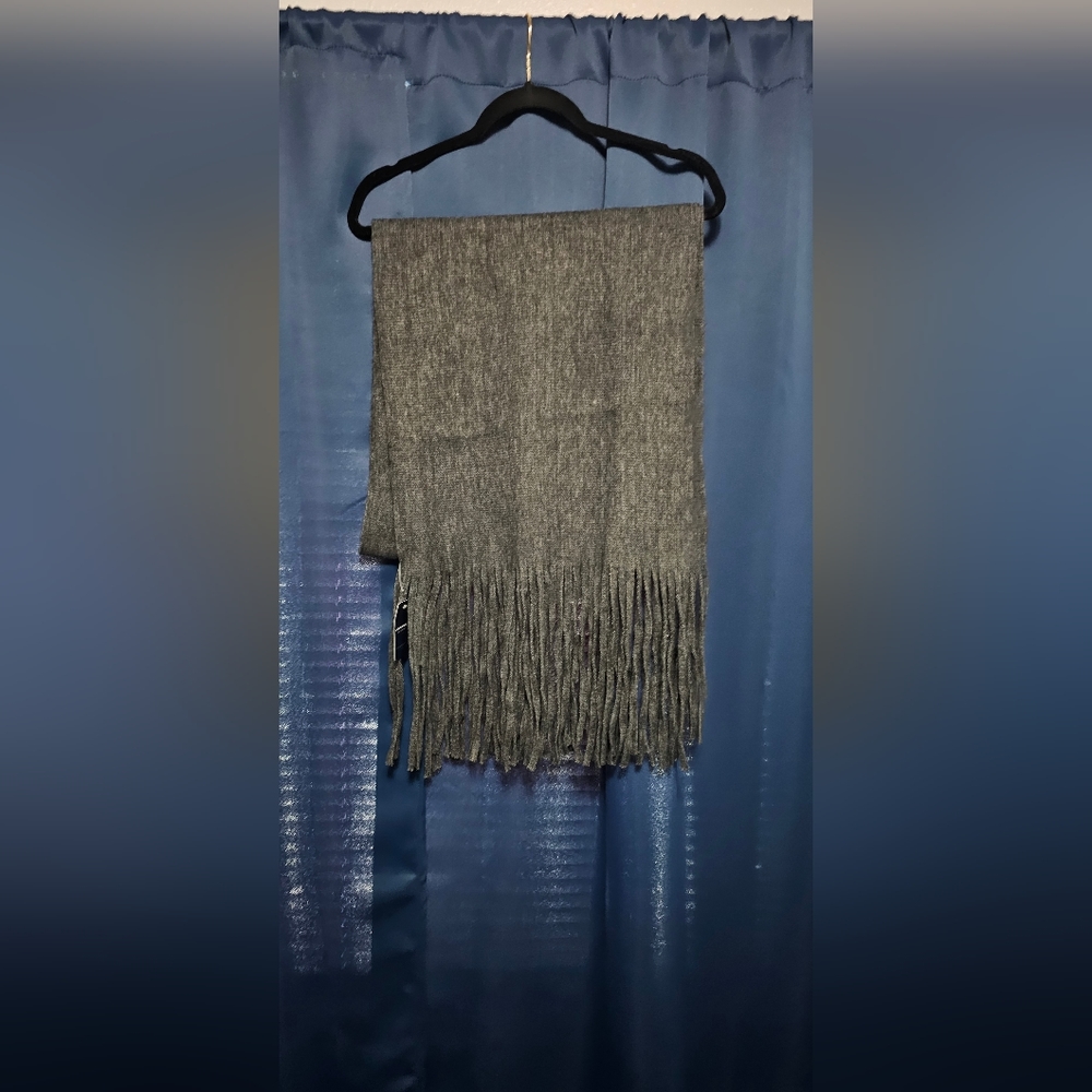 Lucky Brand Solid Brushed Scarf (Gray)